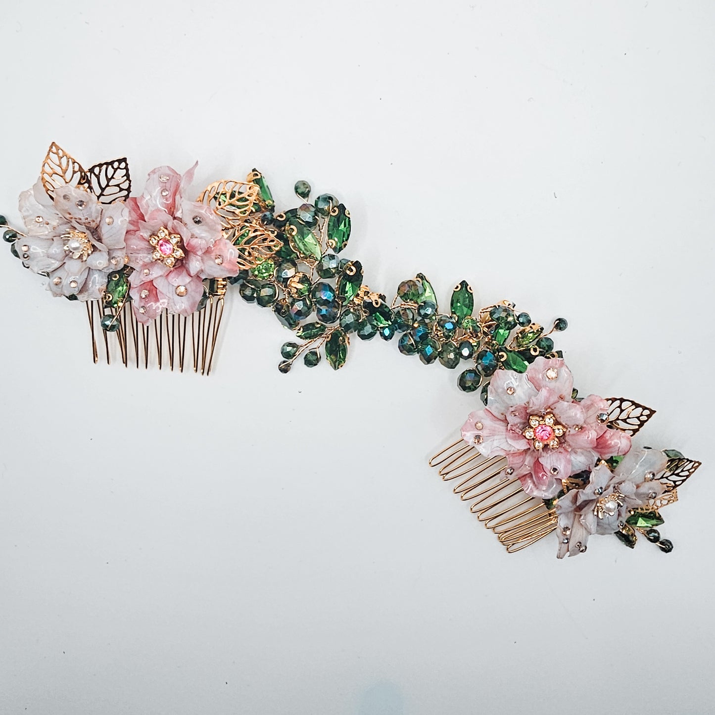 "pink goes good with green" - Haarkamm