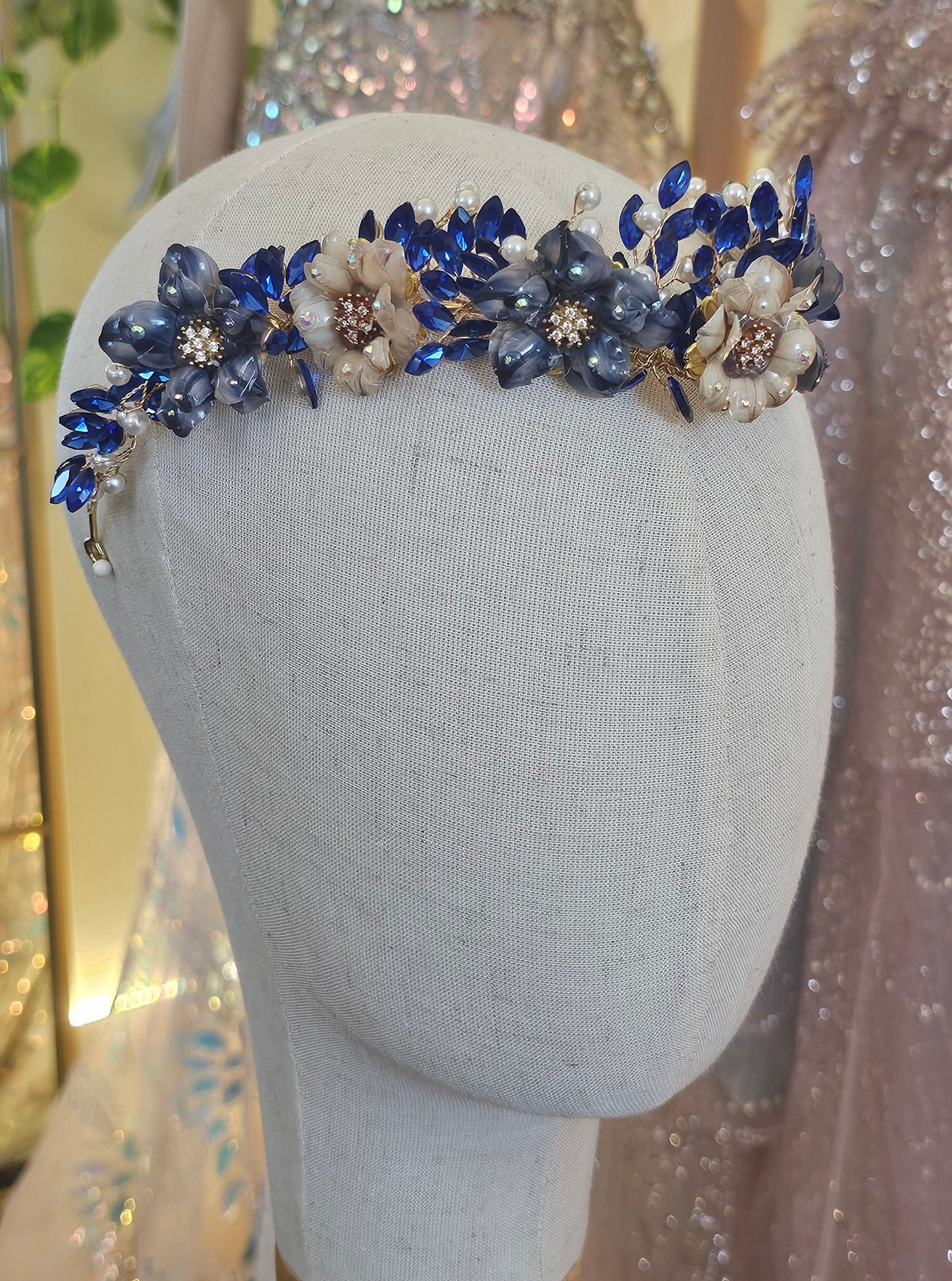 Blue Empire Diadem