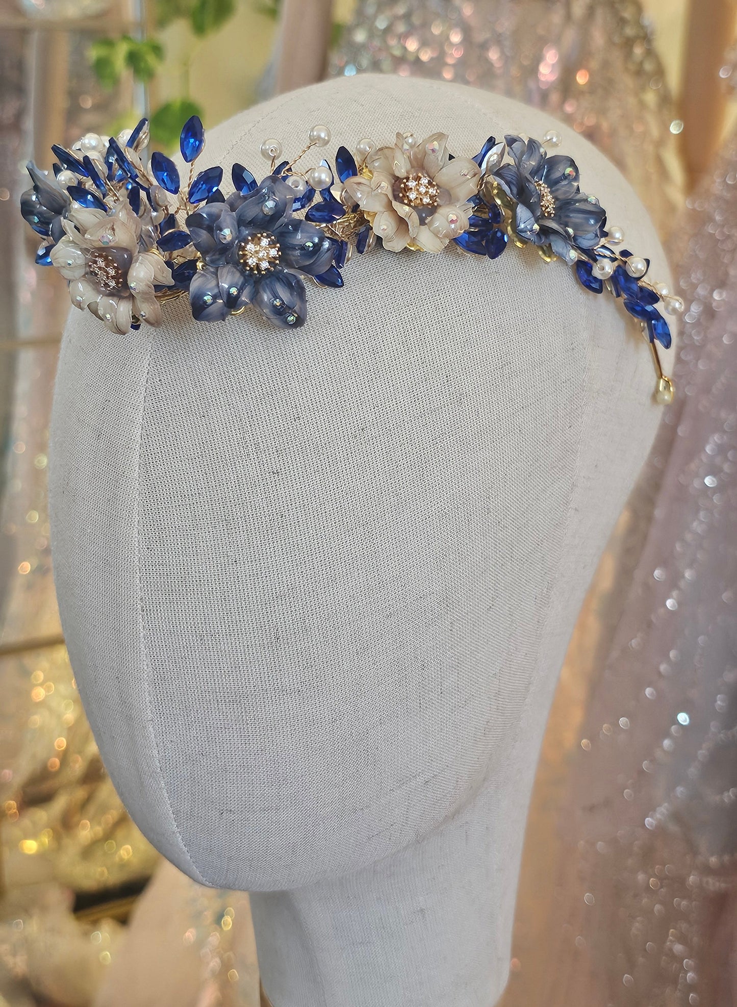Blue Empire Diadem