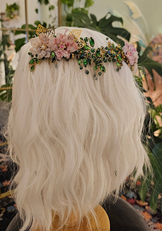 "pink goes good with green" - Haarkamm