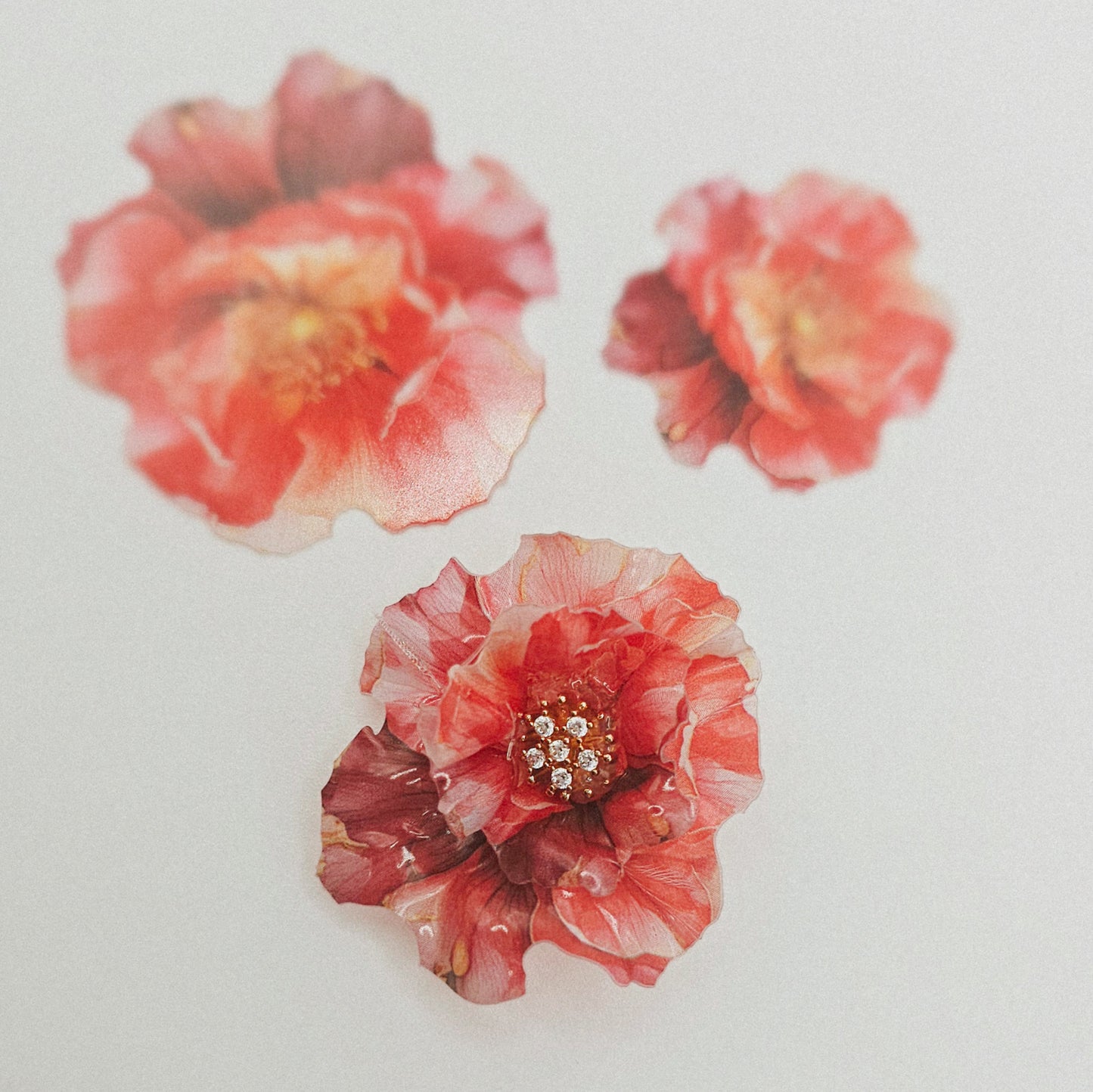 Light Rose Flower - 10 Stk.