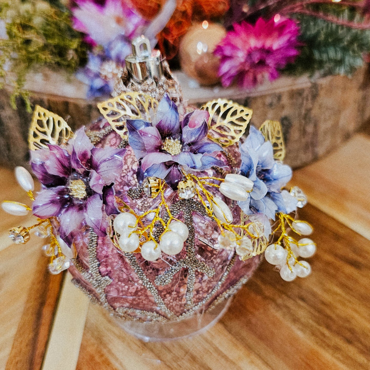 Weihnachtskugel MIT BELEUCHTUNG