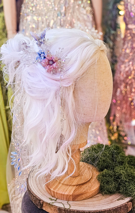 DIY Box -  Doppelkamm (silber) - Soft Sakura