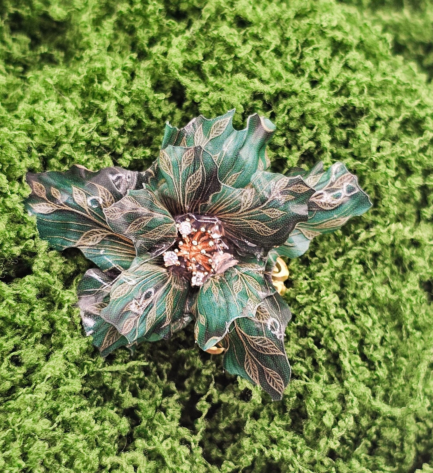 DIY Box -  Doppelkamm (gold) - Sakura & Green